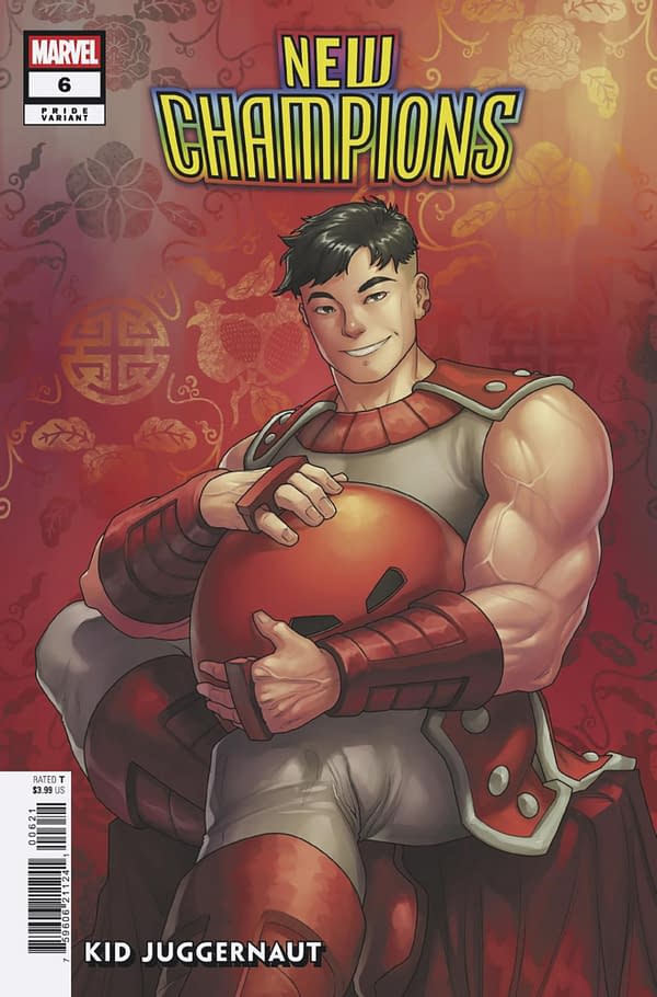 Cover image for NEW CHAMPIONS #6 MEGHAN HETRICK PRIDE VARIANT