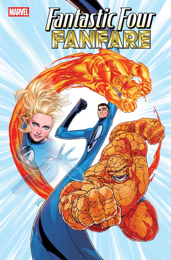 Cover image for FANTASTIC FOUR FANFARE #2 RUSSELL DAUTERMAN VARIANT