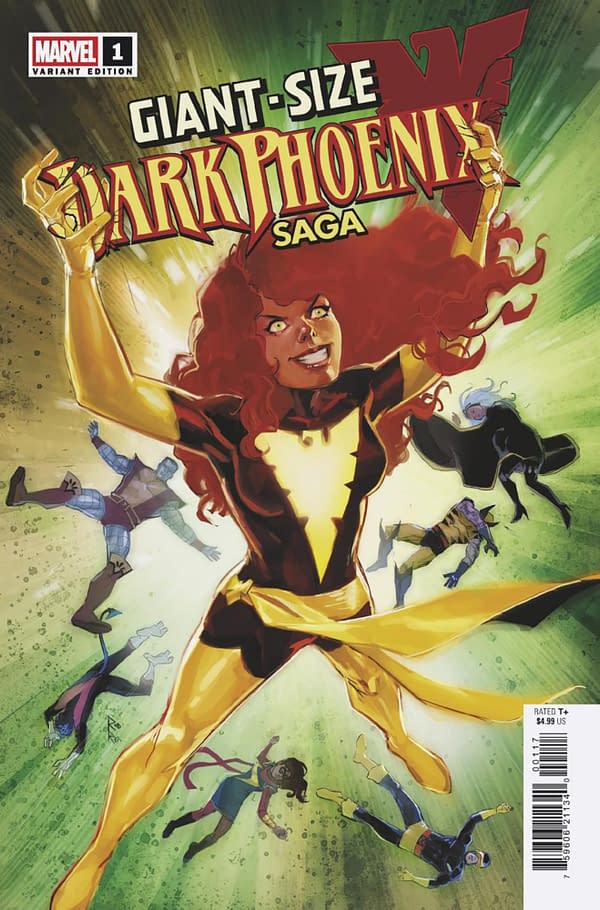 Cover image for GIANT-SIZE DARK PHOENIX SAGA #1 ROD REIS VARIANT
