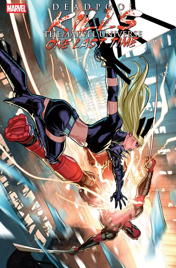 Cover image for DEADPOOL KILLS THE MARVEL UNIVERSE ONE LAST TIME #3 PETE WOODS VARIANT