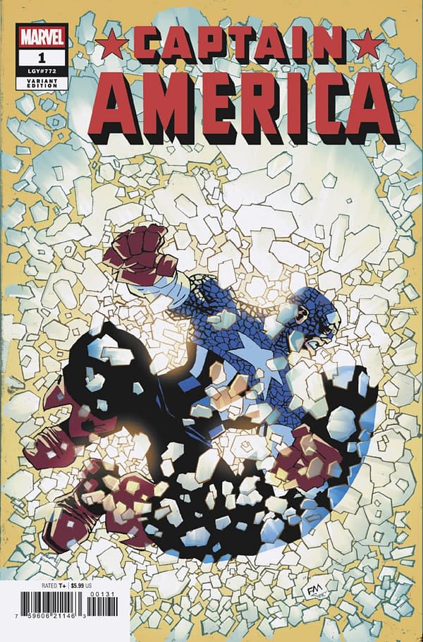 Cover image for CAPTAIN AMERICA #1 FRANK MILLER VARIANT