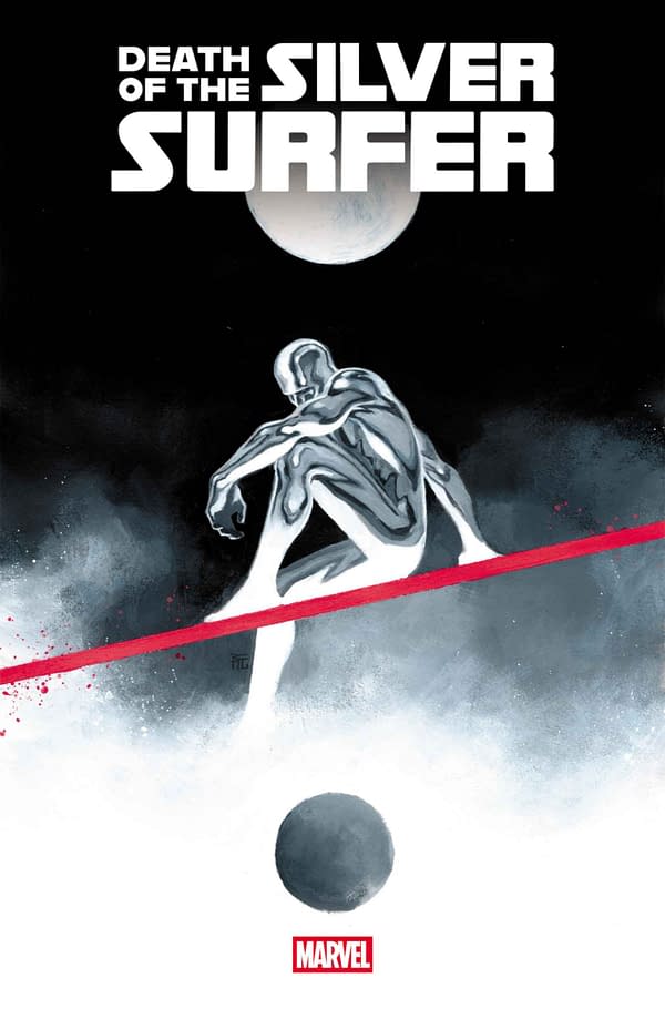 Cover image for DEATH OF THE SILVER SURFER #1 DIKE RUAN COVER