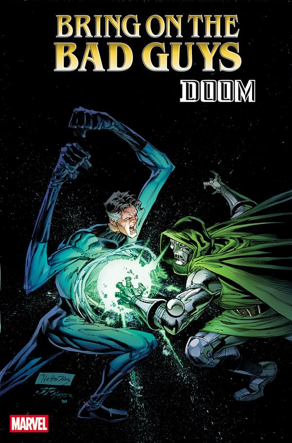 Cover image for BRING ON THE BAD GUYS: DOOM #1 NETHO DIAZ NUFF SAID VARIANT