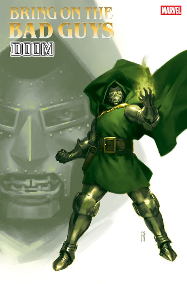 Cover image for BRING ON THE BAD GUYS: DOOM #1 MIGUEL MERCADO VARIANT