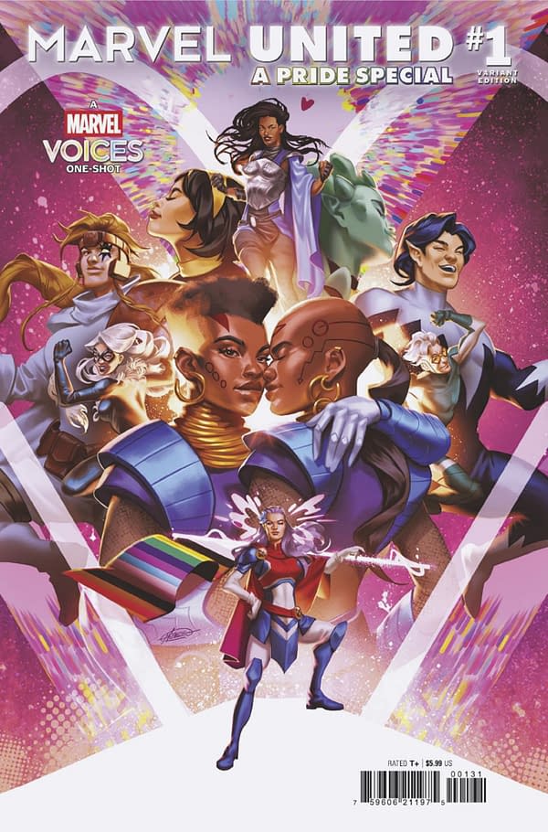 Cover image for MARVEL UNITED: A PRIDE SPECIAL #1 MATEUS MANHANINI VARIANT