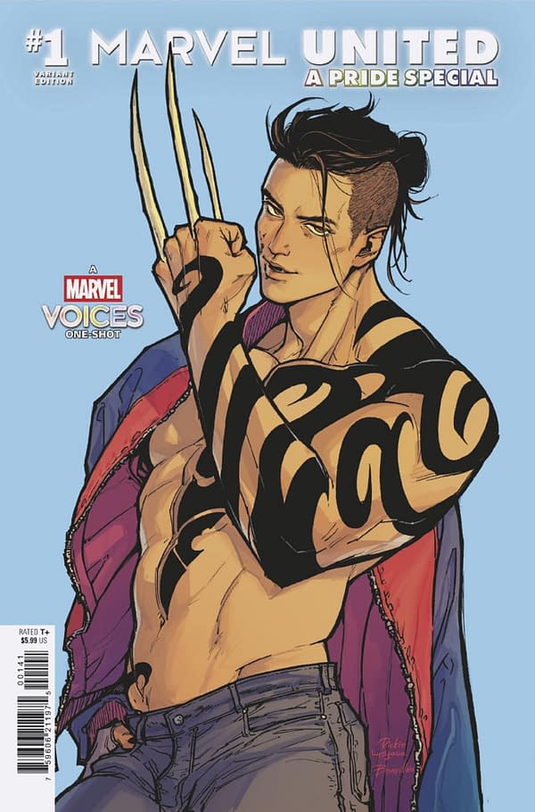 Cover image for MARVEL UNITED: A PRIDE SPECIAL #1 RICKIE YAGAWA VARIANT