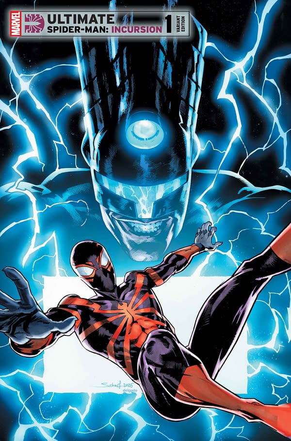 Cover image for ULTIMATE SPIDER-MAN: INCURSION #1 JONAS SCHARF VARIANT