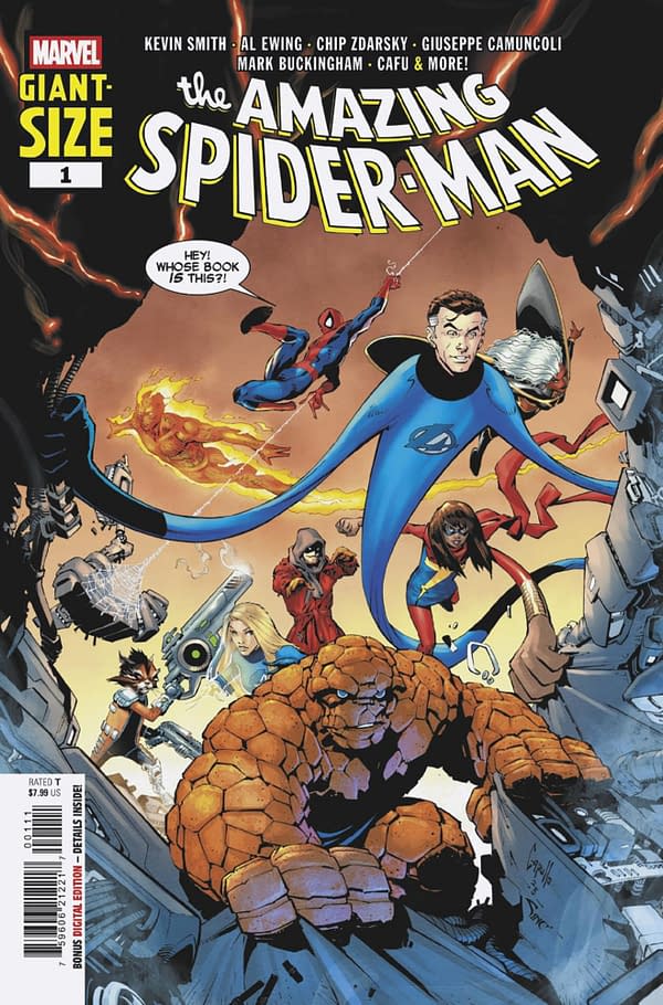 Cover image for GIANT-SIZE AMAZING SPIDER-MAN #1 GREG CAPULLO COVER