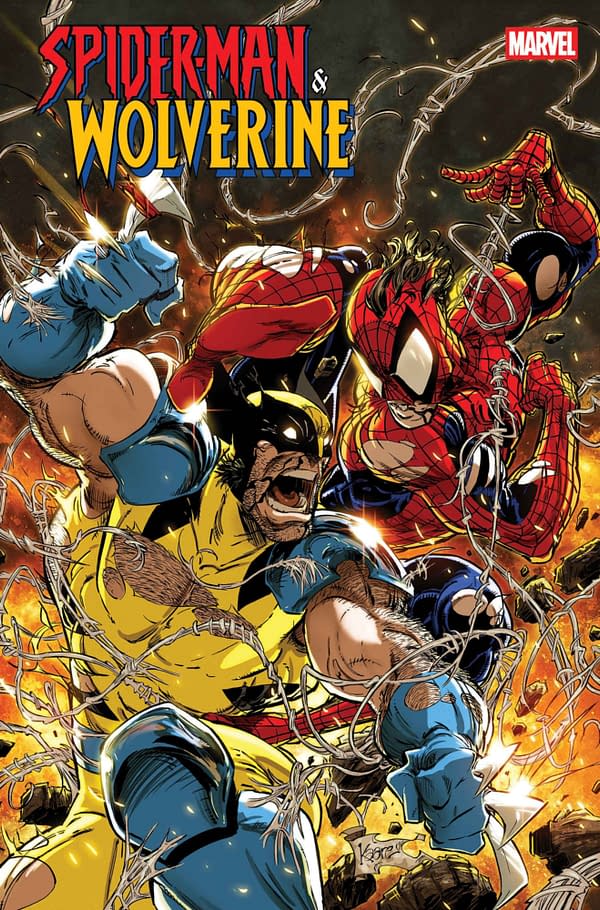 Cover image for SPIDER-MAN AND WOLVERINE #2 KAARE ANDREWS COVER