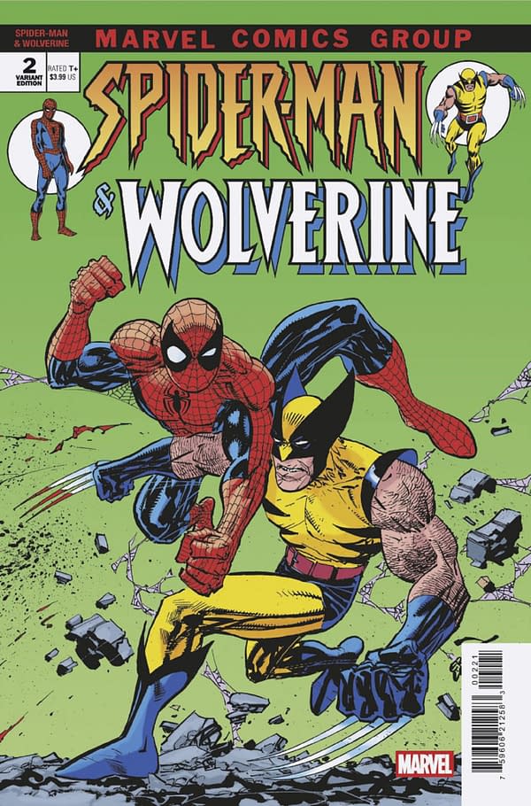 Cover image for SPIDER-MAN & WOLVERINE #2 ERIK LARSEN VARIANT