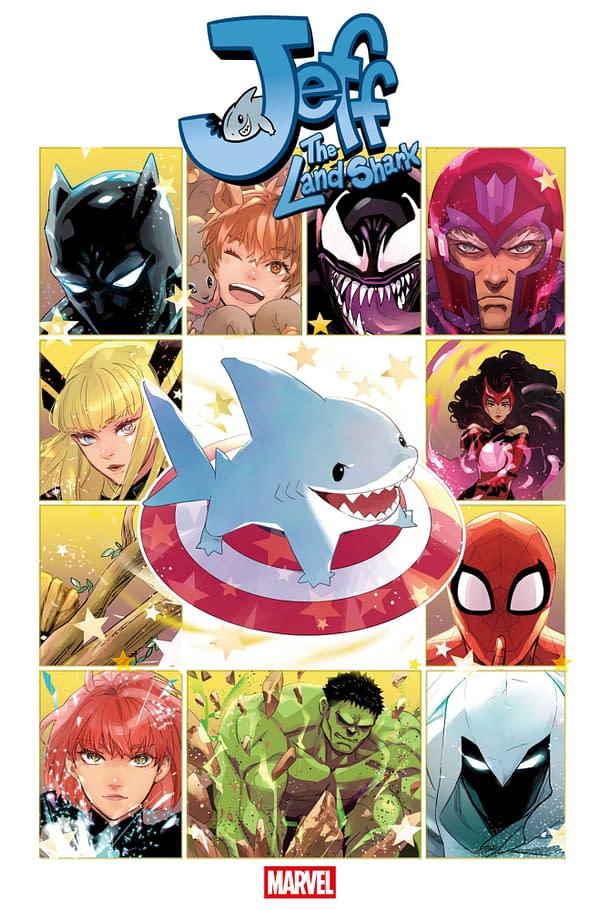 Cover image for JEFF THE LAND SHARK #1 NAO FUJI VARIANT