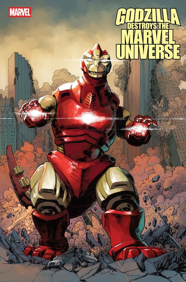 Godzilla Destroys The Universe in Marvel September 2025 Solicits