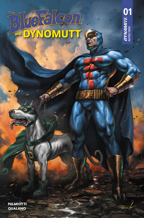 Jimmy Palmiotti & Pasquale Qualano On Blue Falcon And Dynomutt Comic
