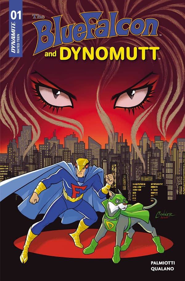 Jimmy Palmiotti & Pasquale Qualano On Blue Falcon And Dynomutt Comic