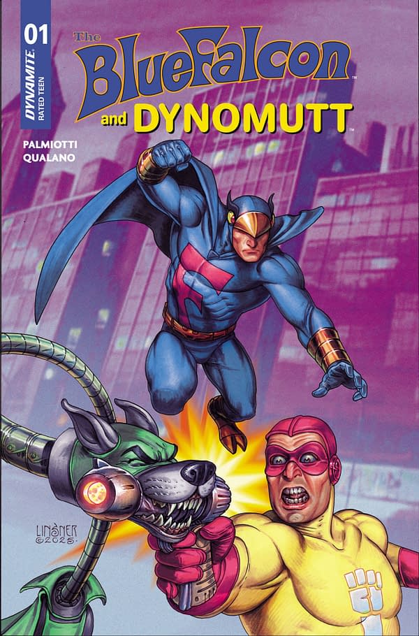 Jimmy Palmiotti & Pasquale Qualano On Blue Falcon And Dynomutt Comic