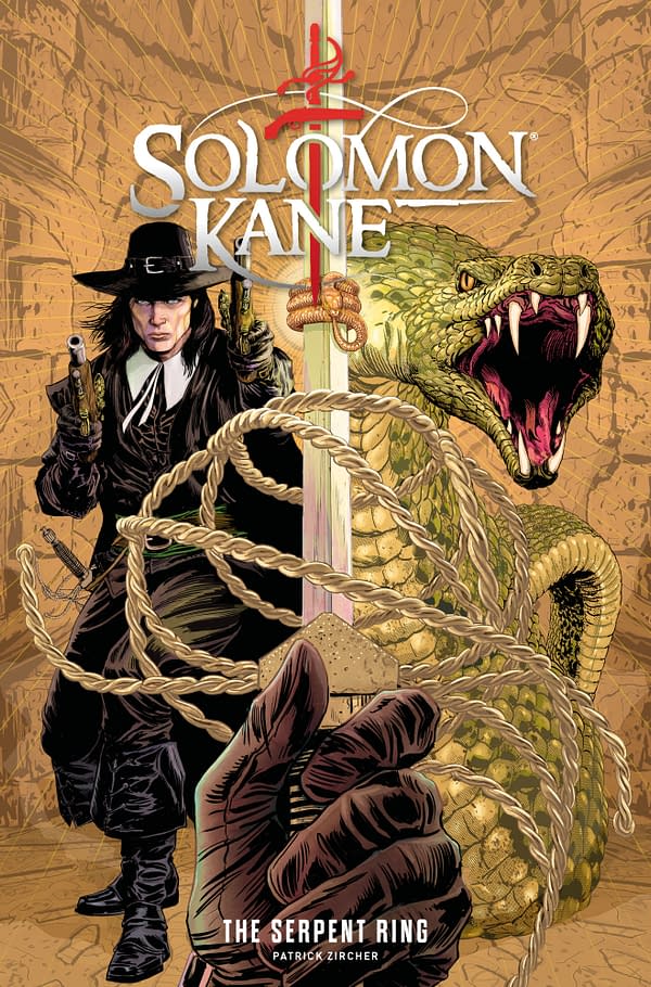 Cover image for Solomon Kane: The Serpent Ring #4