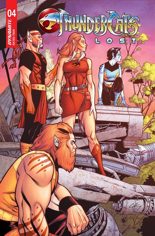 Cover image for ThunderCats Lost #4