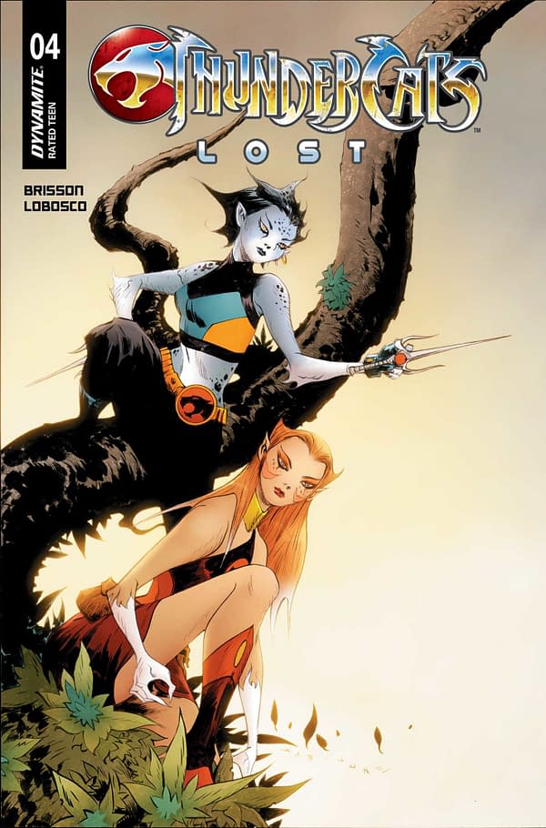 Cover image for ThunderCats Lost #4