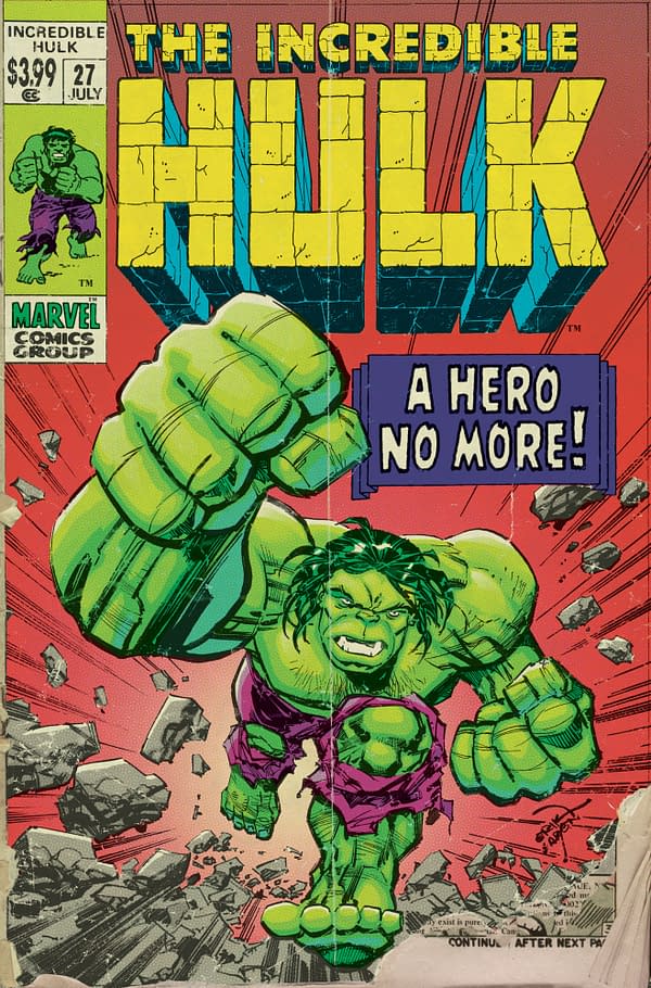 Cover image for INCREDIBLE HULK #27 ERIK LARSEN RETROVISION VARIANT