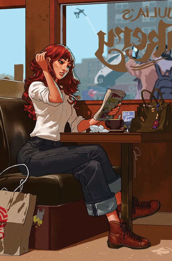 Cover image for ULTIMATE SPIDER-MAN #19 GERALD PAREL MARY JANE VIRGIN VARIANT
