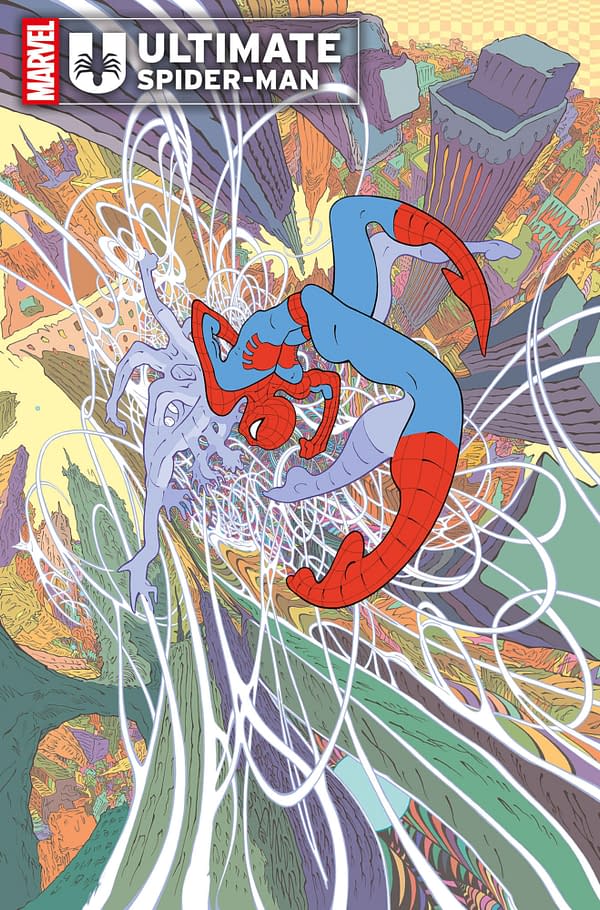 Cover image for ULTIMATE SPIDER-MAN #19 TRADD MOORE VARIANT