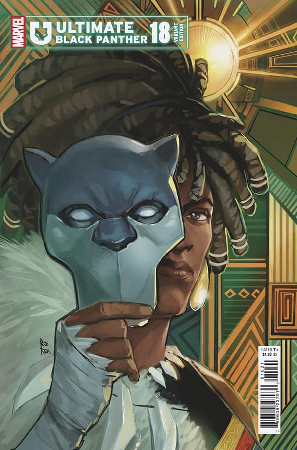 Cover image for ULTIMATE BLACK PANTHER #18 ROD REIS ULTIMATE SPECIAL VARIANT
