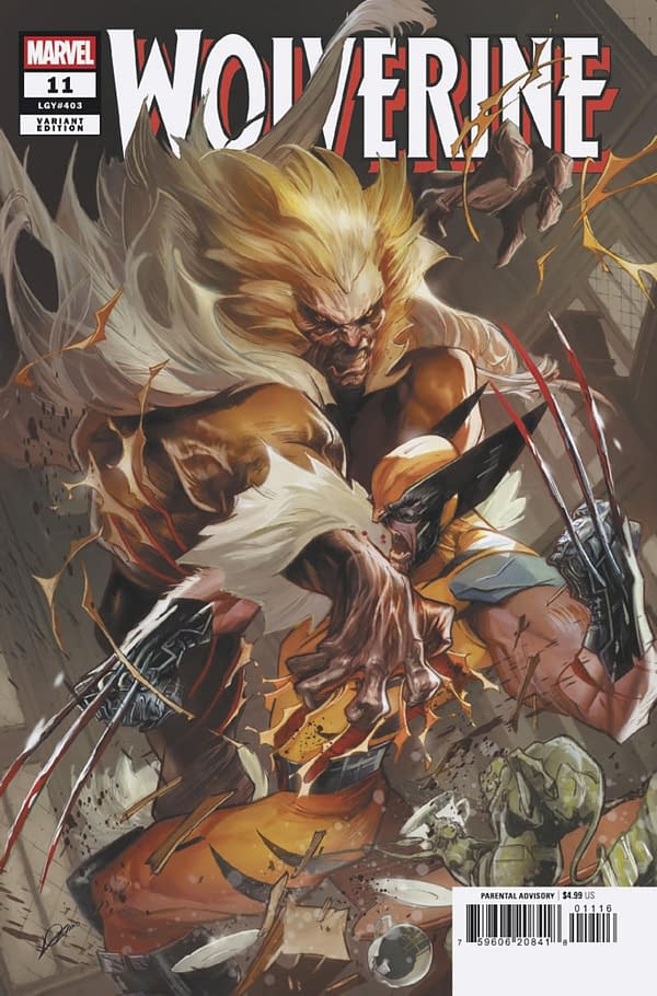 Cover image for WOLVERINE #11 ALEXANDER LOZANO VARIANT