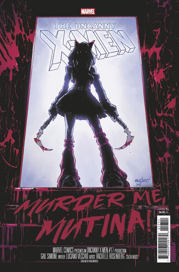 Cover image for UNCANNY X-MEN #17 DAVID MARQUEZ COVER
