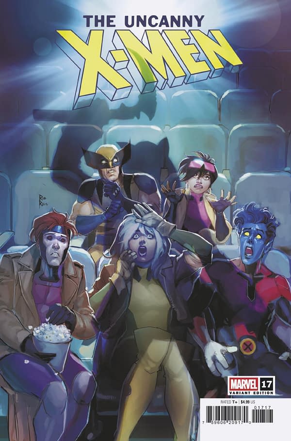 Cover image for UNCANNY X-MEN #17 ROD REIS VARIANT
