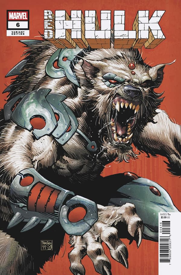 Cover image for RED HULK #6 DAN PANOSIAN VARIANT [DOOM]