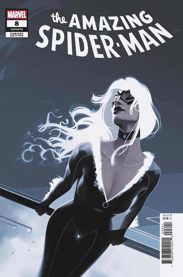 Cover image for AMAZING SPIDER-MAN #8 JEFF DEKAL BLACK CAT VARIANT