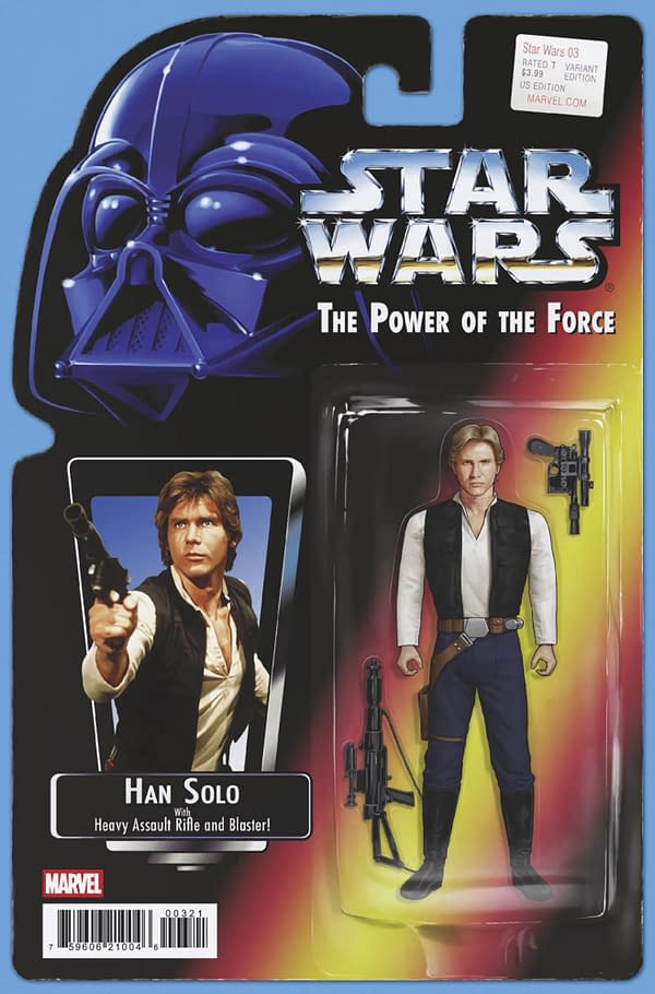 Cover image for STAR WARS #3 JOHN TYLER CHRISTOPHER ACTION FIGURE VARIANT
