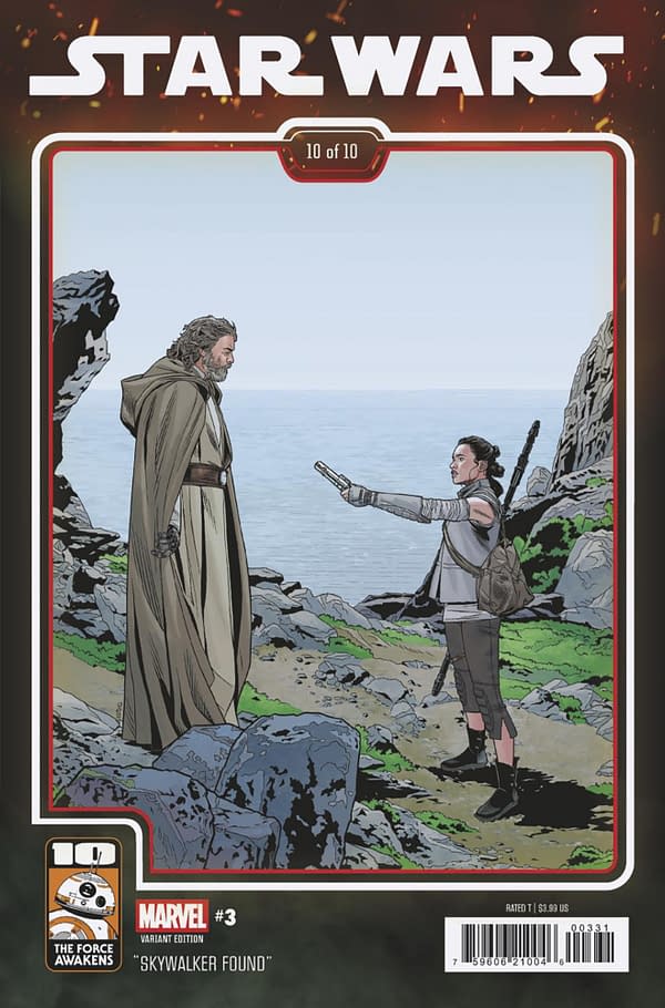Cover image for STAR WARS #3 CHRIS SPROUSE THE FORCE AWAKENS 10TH ANNIVERSARY VARIANT
