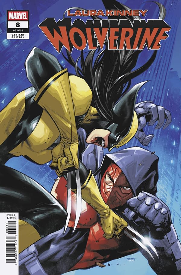 Cover image for LAURA KINNEY: WOLVERINE #8 STEPHEN SEGOVIA VARIANT