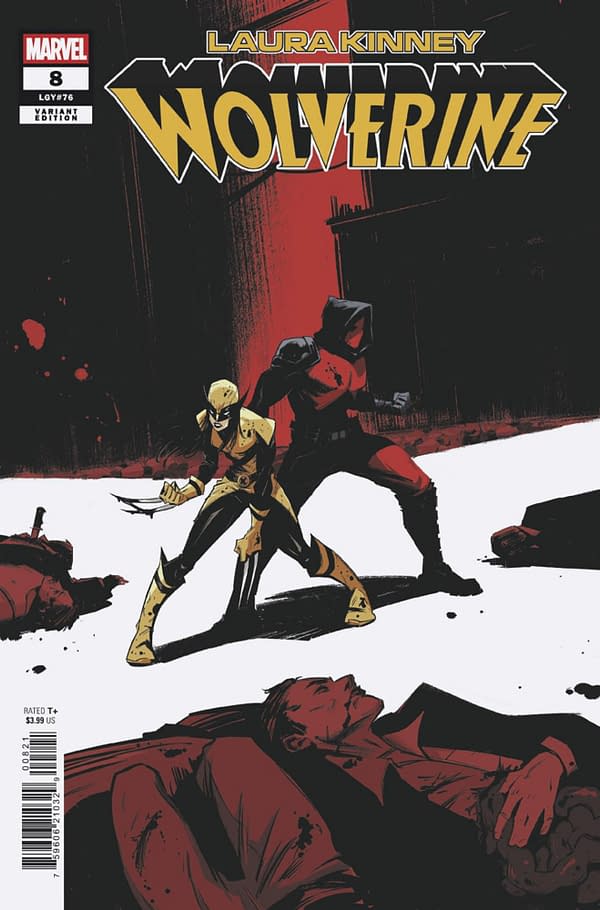 Cover image for LAURA KINNEY: WOLVERINE #8 NOGI SAN VARIANT