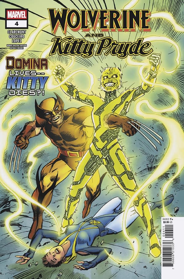 Cover image for WOLVERINE AND KITTY PRYDE #4 ALAN DAVIS COVER