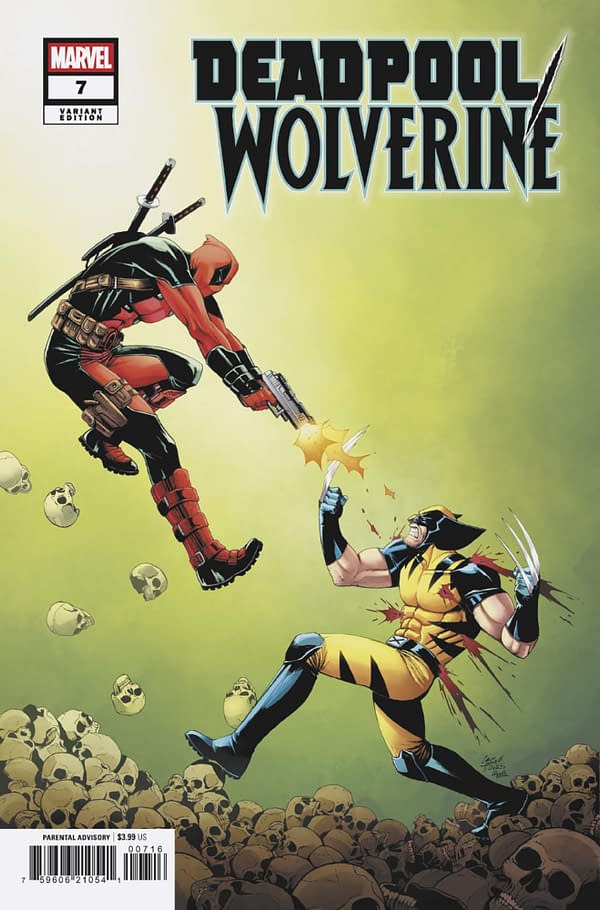 Cover image for DEADPOOL/WOLVERINE #7 CORIN HOWELL VARIANT