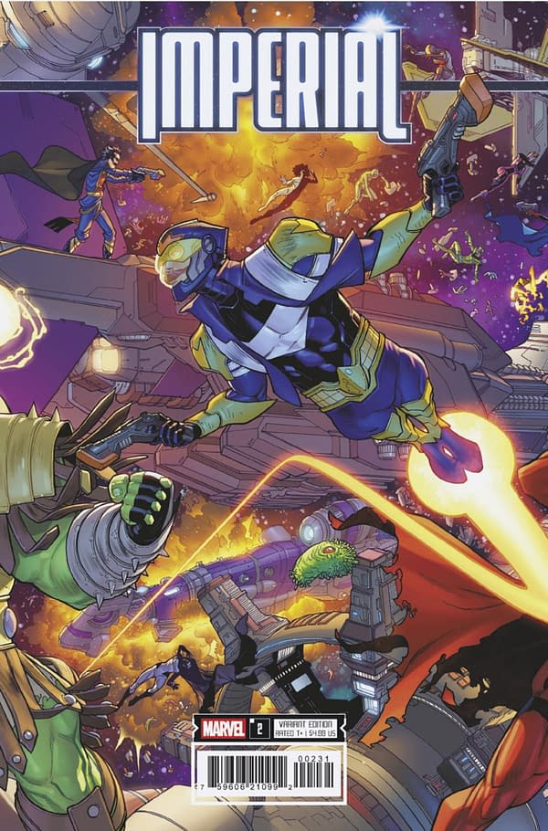 Cover image for IMPERIAL #2 JAVIER GARRON 4-PART CONNECTING VARIANT