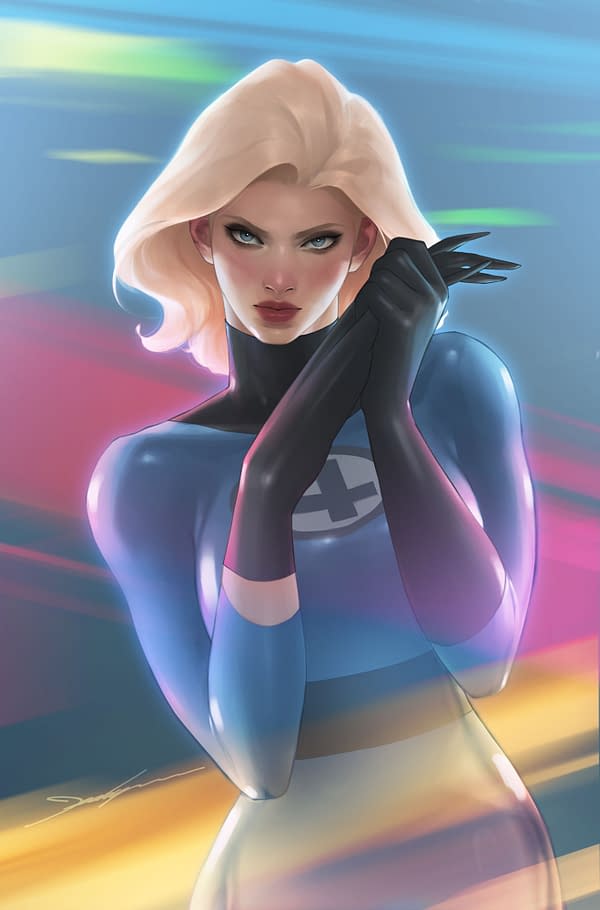 Cover image for FANTASTIC FOUR #1 JEEHYUNG LEE VIRGIN VARIANT