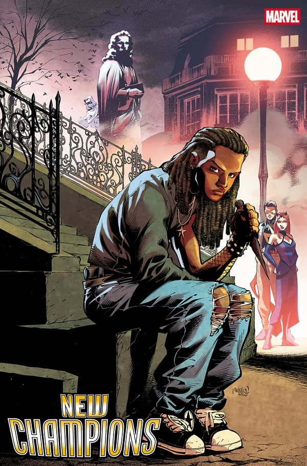 Cover image for NEW CHAMPIONS #7 GLEB MELNIKOV COVER