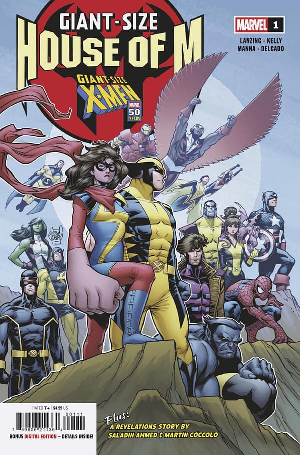Cover image for GIANT-SIZE HOUSE OF M #1 ADAM KUBERT COVER