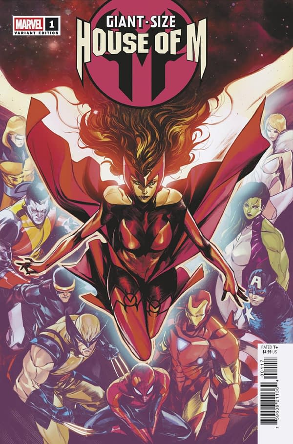 Cover image for GIANT-SIZE HOUSE OF M #1 ALESSANDRO CAPPUCCIO VARIANT