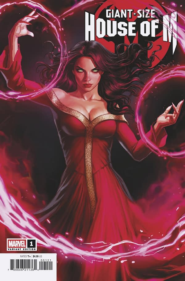 Cover image for GIANT-SIZE HOUSE OF M #1 IVAN TALAVERA VARIANT