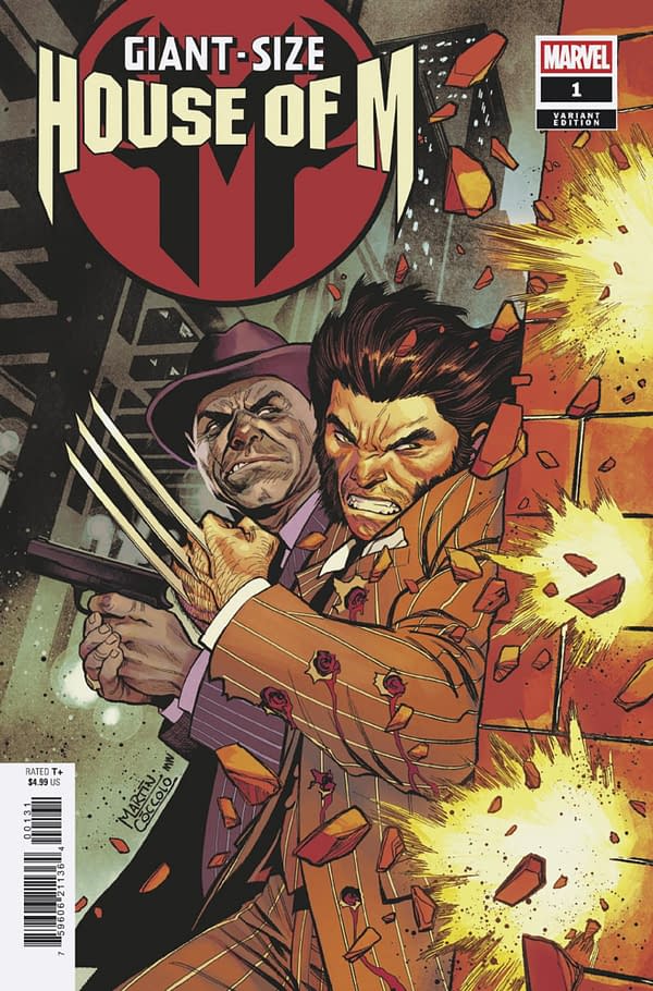 Cover image for GIANT-SIZE HOUSE OF M #1 MARTIN COCCOLO SPOILER VARIANT