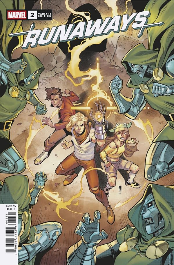 Cover image for RUNAWAYS #2 PACO MEDINA VARIANT [DOOM]