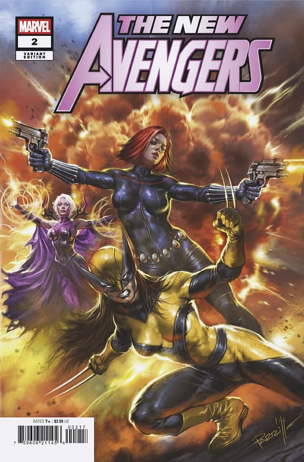 Cover image for NEW AVENGERS #2 LUCIO PARRILLO VARIANT
