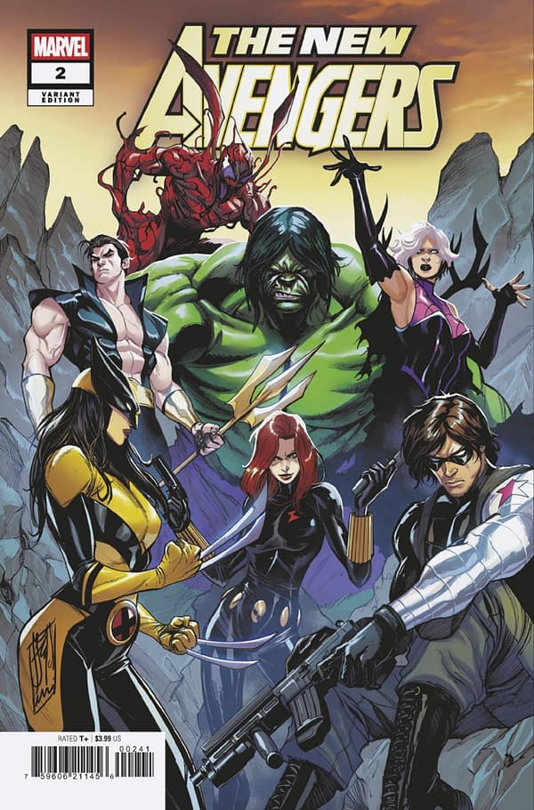 Cover image for NEW AVENGERS #2 STEFANO CASELLI VARIANT
