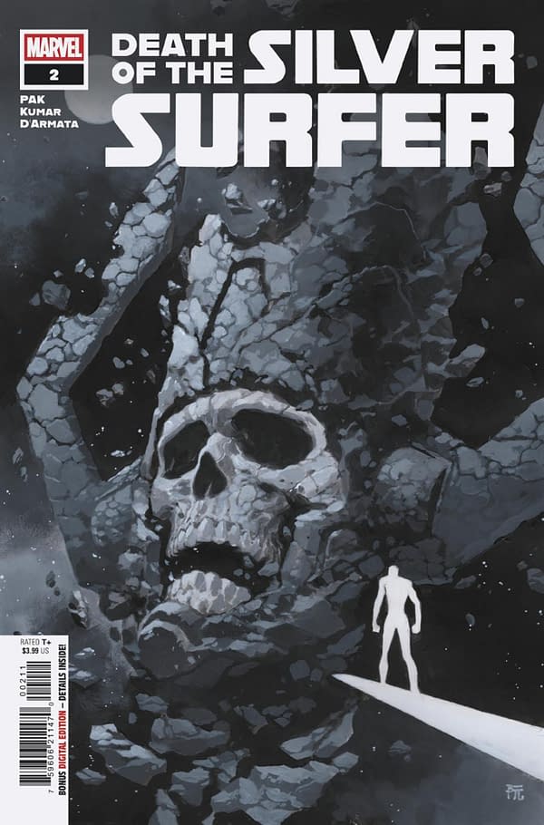 Cover image for DEATH OF THE SILVER SURFER #2 DIKE RUAN COVER