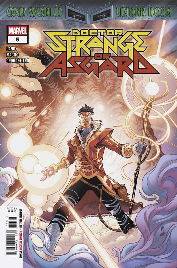 Cover image for DOCTOR STRANGE OF ASGARD #5 GEOFF SHAW COVER