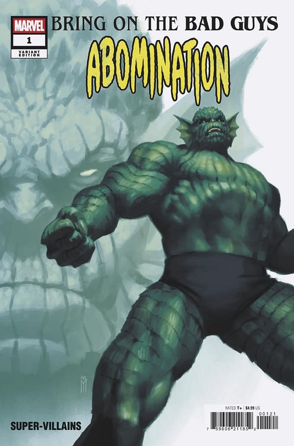 Cover image for BRING ON THE BAD GUYS: ABOMINATION #1 MIGUEL MERCADO VARIANT